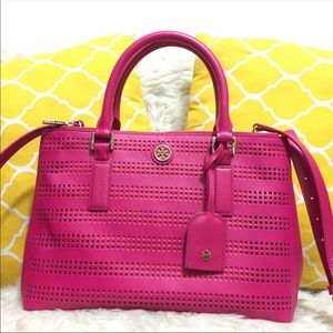 Tory Burch all leather purse
